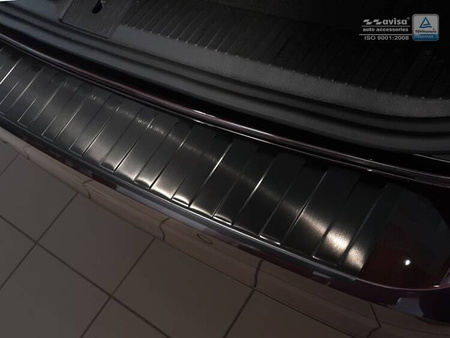 Nakładka na zderzak tylny Volkswagen Passat B8 Kombi (Czarna)