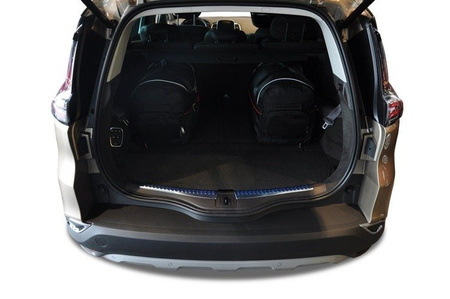 RENAULT ESPACE 2014+ TORBY DO BAGAŻNIKA 5 SZT