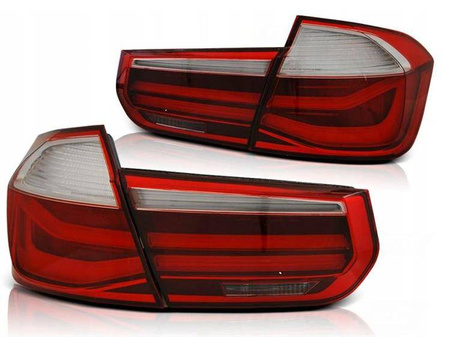 Lampy diodowe Bmw F30 11-15 red smoke led bar
