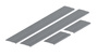 Progi 2 Line Ford Fiesta MK7 Hatchback 5 2008-2016 - Połysk