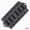 Skrzynka bezpiecznikowa ceramiczna 6 gniazd AMIO-3041