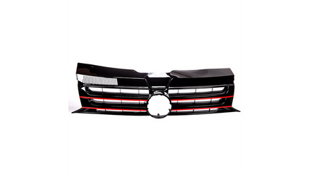 Grill sportowy Red Strip VW TRANSPORTER MULTIVAN T5 2009-2015