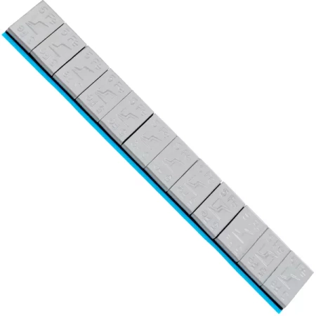 Ciężarki klejone do felg aluminiowych Edgy Slim POWLEKANE - 60g (12x5g / Powder) - 50 szt. - Stix