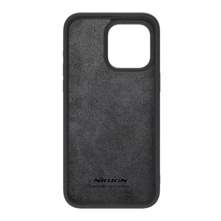 Etui Nillkin CamShield Silky Silicone do iPhone 15 Pro (czarne)