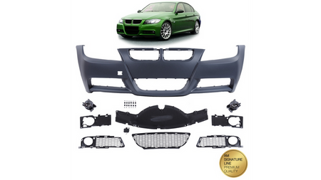 Przedni zderzak sport Lampy przeciwmgielne  BMW 3 (E90) Sedan (E91) Touring przed liftem 2005-2008
