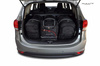 KIA CARENS 2013+ TORBY DO BAGAŻNIKA 4 SZT