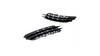 Ramki do halogenów Gloss Black AUDI A6 C7 Allroad przed liftem 2012-2015