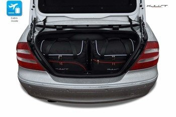 MERCEDES-BENZ CLK CABRIO 2002-2010 TORBY DO BAGAŻNIKA 4 SZT