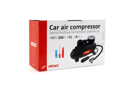 Kompresor samochodowy mini 12V ACOMP-07 AMIO-02181