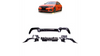 Tylny dyfuzor Matt Black BMW 3 G20 G21 przed liftem 2018-obecnie