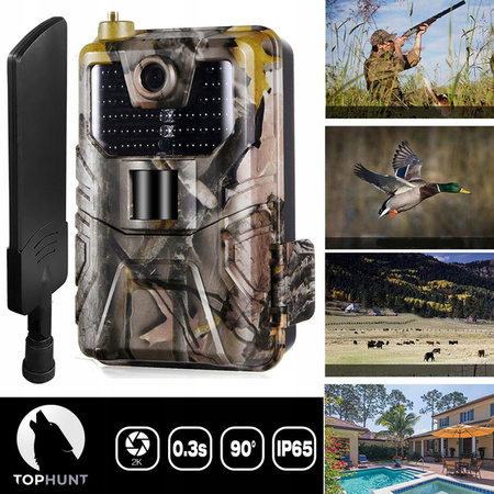 Fotopułapka Suntek 4G MMS SMTP HC-900LTE Trail Camera