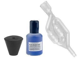 Tester szczelności uszczelki głowicy CO2 + płyn reakcyjny 50ml + adapter 25-55mm