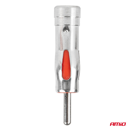 Adapter antenowy redukcja wtyk ISO DIN prosty AMIO-03965
