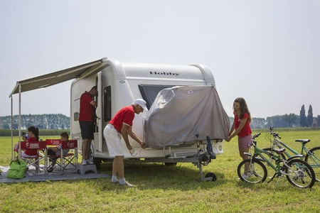 Pokrowiec na bagażnik rowerowy Bike Cover Caravan 2 Bikes - Fiamma