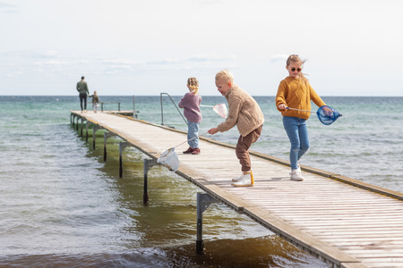 Siatka teleskopowa FOLLOW the duck - Ciemny Szary