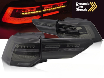 Lampy tylne diodowe LED do VW Golf 8 19-24 smoke