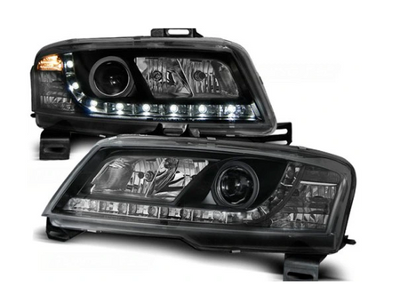 LAMPY REFLEKTORY FIAT STILO 01-08 DAYLIGHT BLACK
