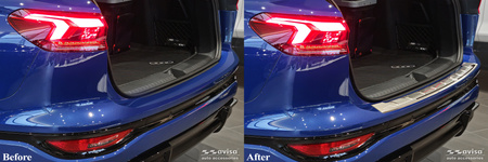 Nakładka na zderzak tylny Audi Q6 e-tron (Stal)