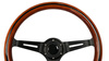 Kierownica 380mm Drewno