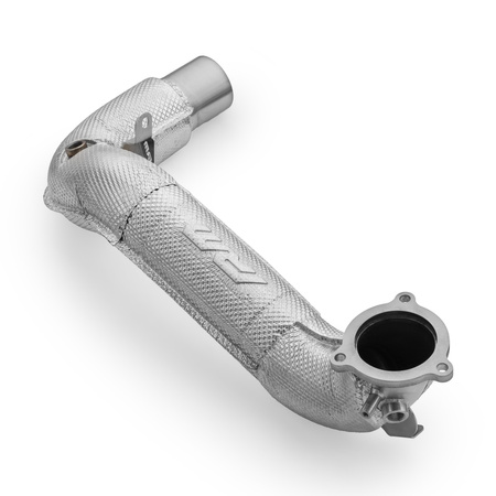 Downpipe Mercedes-AMG A35 GPF W177 4MATIC z osłoną termiczną i katalizatorami