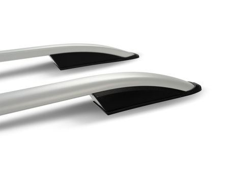 Relingi dachowe Volkswagen Multivan VII T7 L2 | LWB 2021- Srebrny LONG