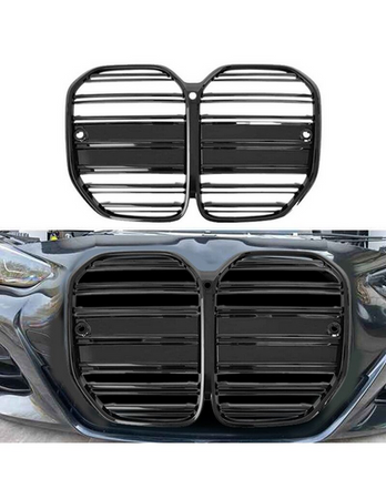 GRILL PRZEDNI BMW 4 G22 G23 RADIOTOR GLOSSY BLACK