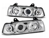 Reflektory przednie BMW E36 CHROM RINGI
