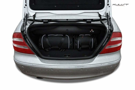 MERCEDES-BENZ CLK CABRIO 2002-2010 TORBY DO BAGAŻNIKA 4 SZT