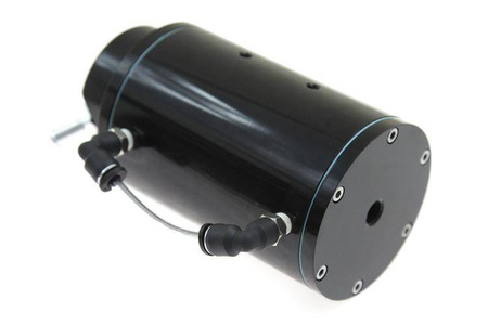 Oil catch tank 0.7L 9mm D1Spec Black