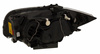 Lampy przód reflektory Bmw e81 e87 ringi czarna 2szt