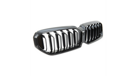 Grill sportowy podwójne żeberka Gloss Black BMW 5 G30 F90 G31 Facelift 2020-obecnie