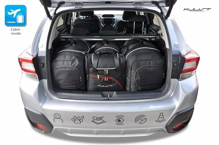 SUBARU XV 2017+ TORBY DO BAGAŻNIKA 4 SZT