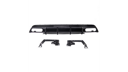 Tylny dyfuzor Gloss Black MERCEDES A-Class W176 Facelift 2016-2018
