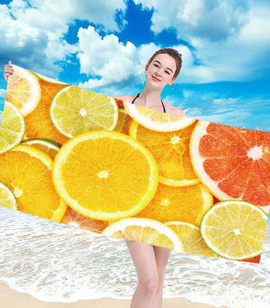 RĘCZNIK PLAŻOWY KĄPIELOWY 100 X 180 CM MIKROFIBRA DUŻY SZYBKOSCHNĄCY MIĘKKI KOLOROWY