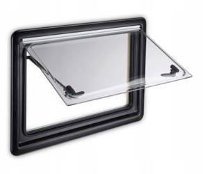 Okno uchylne z podwójną roletą Seitz S4 500 x 300m