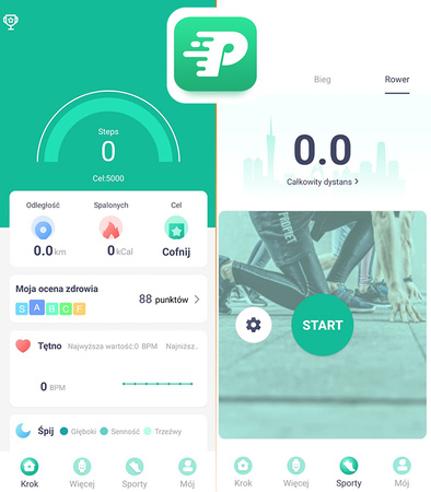 SMARTBAND OPASKA SPORTOWA M5 SMARTWATCH ZEGAREK DO ĆWICZEŃ KROKOMIERZ POMIAR CIŚNIENIA TĘTNA