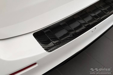 Nakładka na zderzak tylny do BMW 5 G31 Touring (Carbon Fiber)
