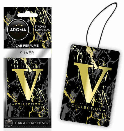 Odświeżacz powietrza AROMA CEL. V-COLLECTION Silver