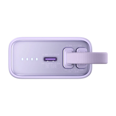 Powerbank Romoss PHA10 10000mAh 22,5W (fioletowy)