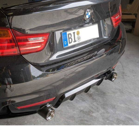KONCÓWKA BMW CARBON FI 90 MM IN 63MM NO LOGO