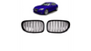 Grill sportowy podwójne żeberka Gloss Black BMW 7 F01 F02 F03 F04 2008-2012