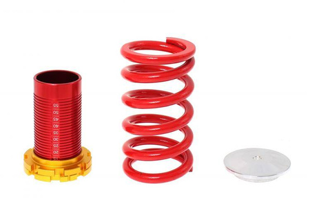 Sprężyny z regulacją Honda Civic 2002-2006 czerwone