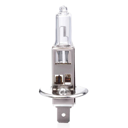 Żarówka halogenowa H1 12V 55W filtr UV (E8) AMIO-01484