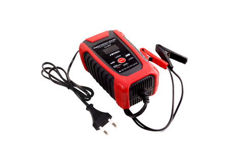 Prostownik cyfrowy ładowarka do akumulatora 6A 3A 12V 24V DBC-03 AMIO-02379