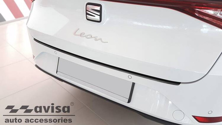 Nakładka na zderzak tylny do Seat Leon 4 Sportstourer (Stal)