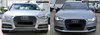 ZDERZAK AUDI A6 C7 4G 11-15 LOOK RS6 PDC SRA