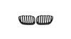Grill sportowy pojedyncze żeberka Matt Black BMW X5 E53 przed liftem 1999-2003