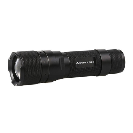 Latarka Superfire F3-L2, 570 lm, 260 m, 5 trybów, funkcja zoom