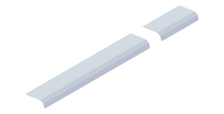 Progi Long Line Mercedes B-Klasa W247 Hatchback 5 2018- - Satin Black&White