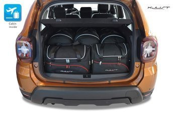 DACIA DUSTER 2017+ TORBY DO BAGAŻNIKA 5 SZT